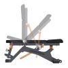 Adjustable Bench Club Line Lacertosus Adjustable Benches -