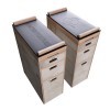 Jerk Block SET ELITE 125 cm Plyo wooden boxes for training -